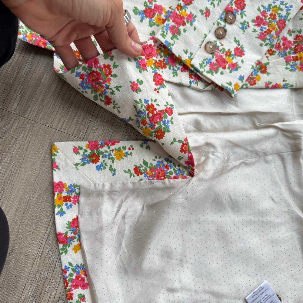 Sezane floral blazer - Picture 4 of 7